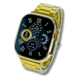 SMARTWATCH GOLD WATCH + PULSERA DORADA