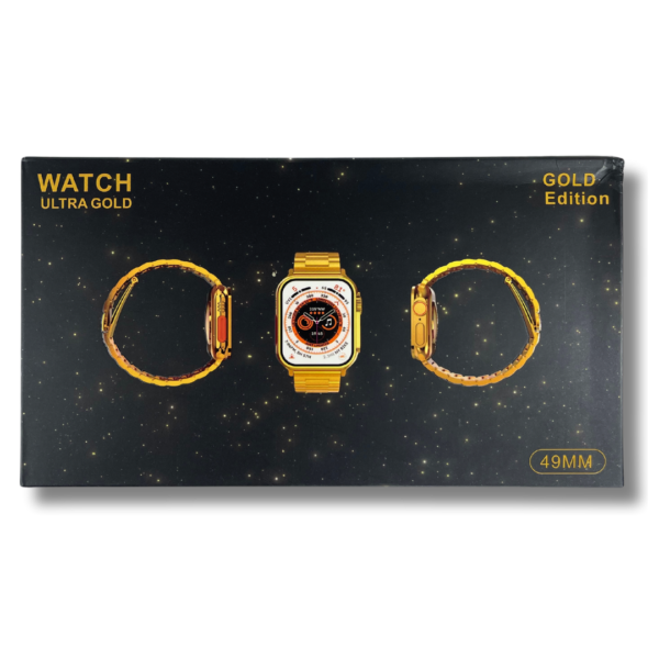 SMARTWATCH GOLD WATCH + PULSERA DORADA - Imagen 3