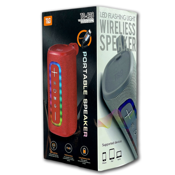 PARLANTE BLUETOOTH T&G428 - Imagen 5