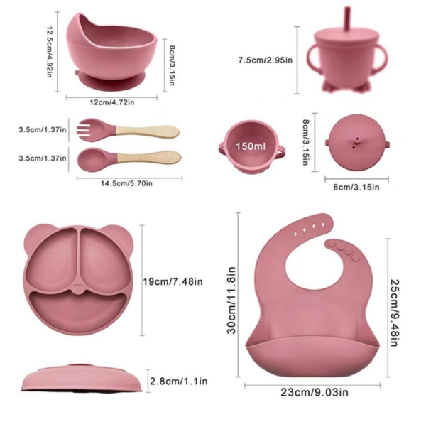 Kit de alimentacion para bebes 10 Piezas - Imagen 2
