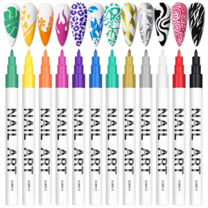 Marcadores de uñas x12