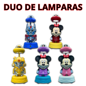 LAMPARA CARTOON BJJ168 X2 UNID