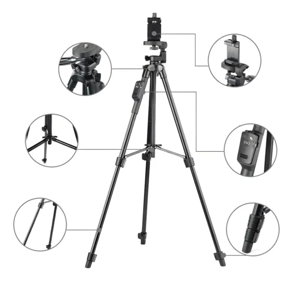 Trípode Yunteng VCT-5208. - Imagen 3