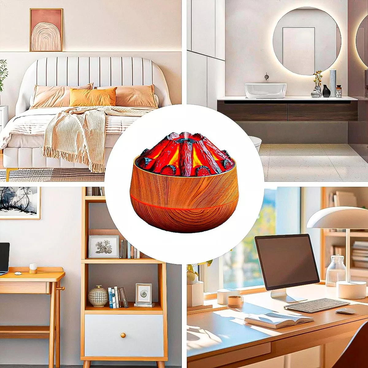 HUMIFICADOR LEÑA SX-E351 - Imagen 2