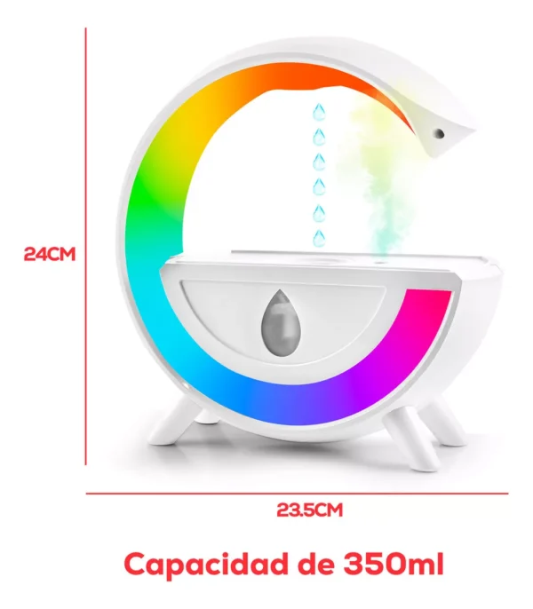HUMIFICADOR RGB GOTA ANTIGRAVEDAD - Imagen 2
