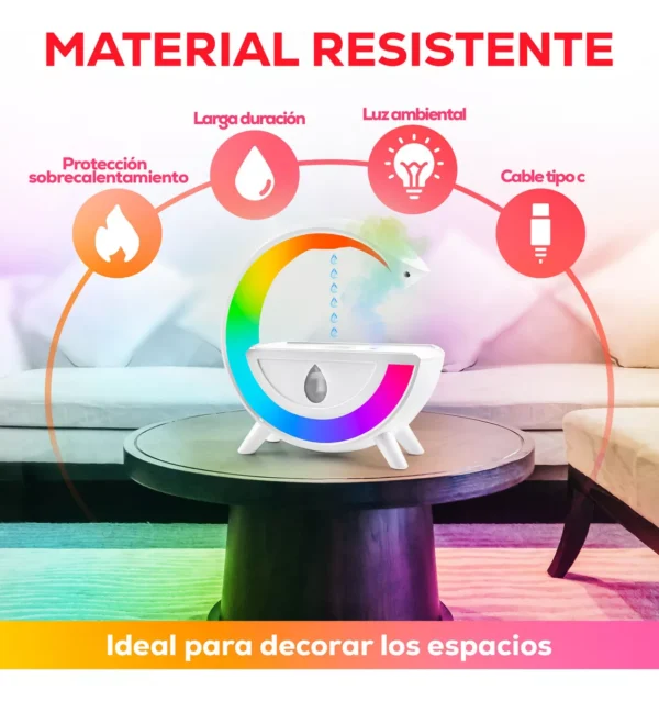 HUMIFICADOR RGB GOTA ANTIGRAVEDAD - Imagen 4